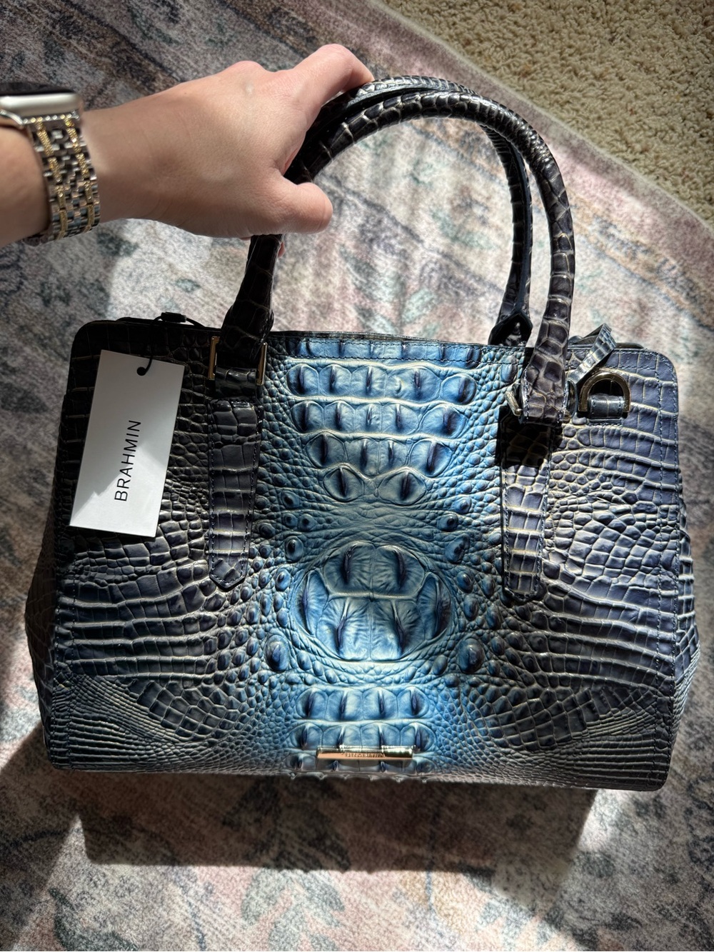 NWT Brahmin Small Finley Shadow Ombré Melbourne - Picture 2 of 13